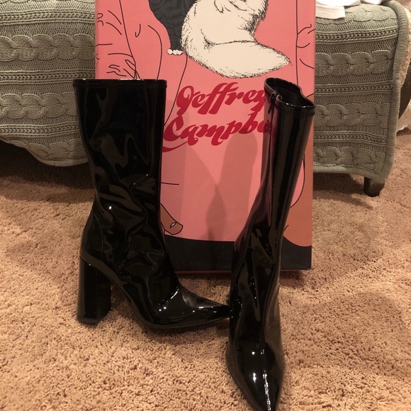 jeffrey campbell patent boots